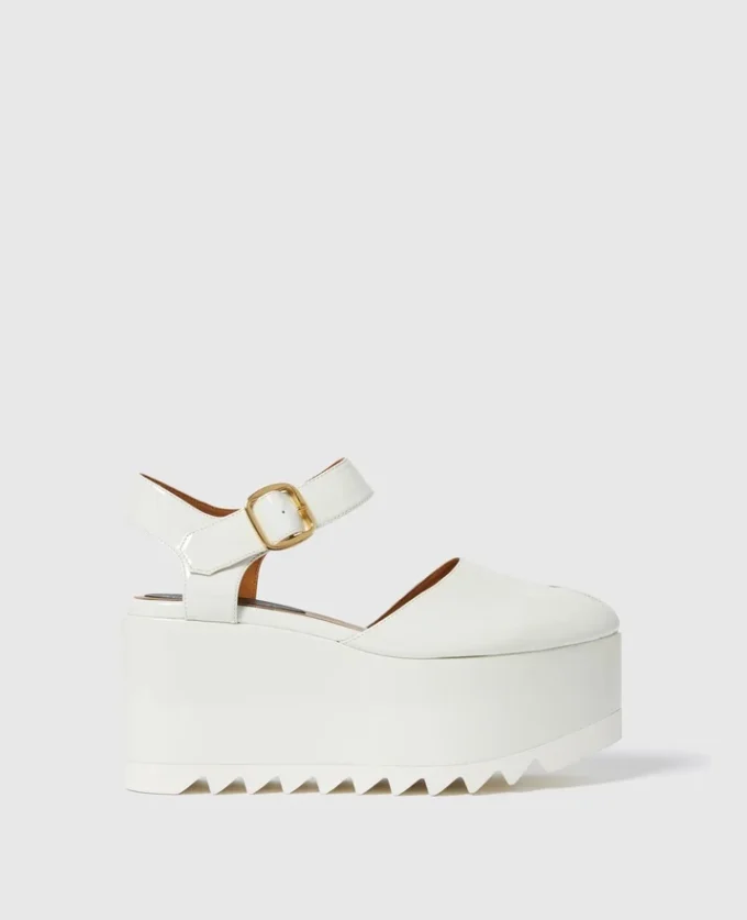 Sandali con plateau in vernice Elyse Sandali con plateau in vernice Elyse