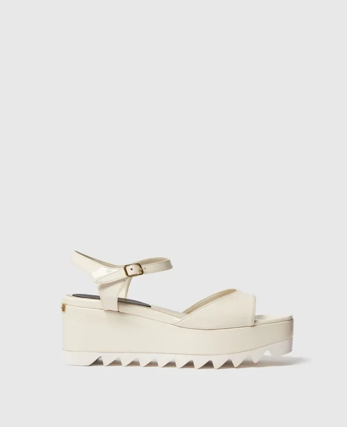 Sandali con plateau in vernice Elyse Sandali con plateau in vernice Elyse