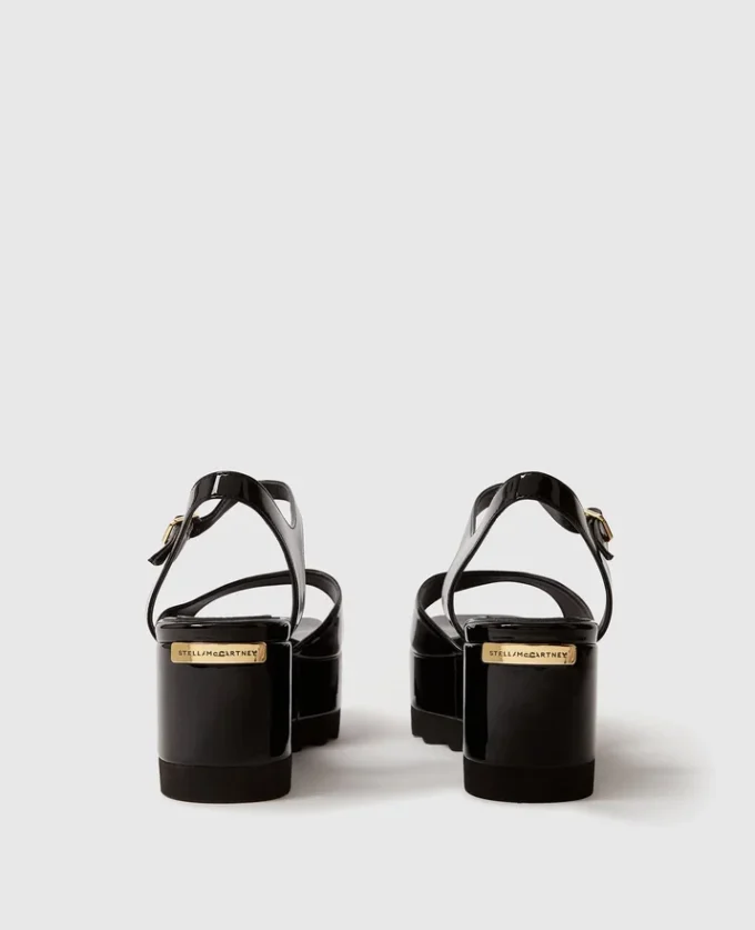 Sandali con plateau in vernice Elyse Sandali con plateau in vernice Elyse