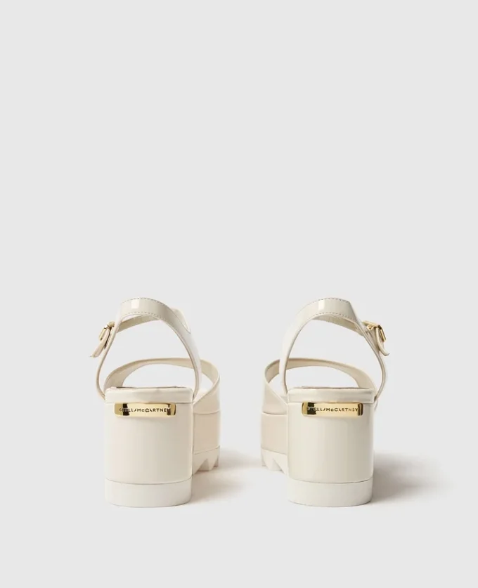 Sandali con plateau in vernice Elyse Sandali con plateau in vernice Elyse