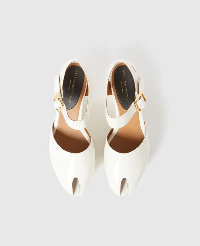 Sandali con plateau in vernice Elyse Sandali con plateau in vernice Elyse