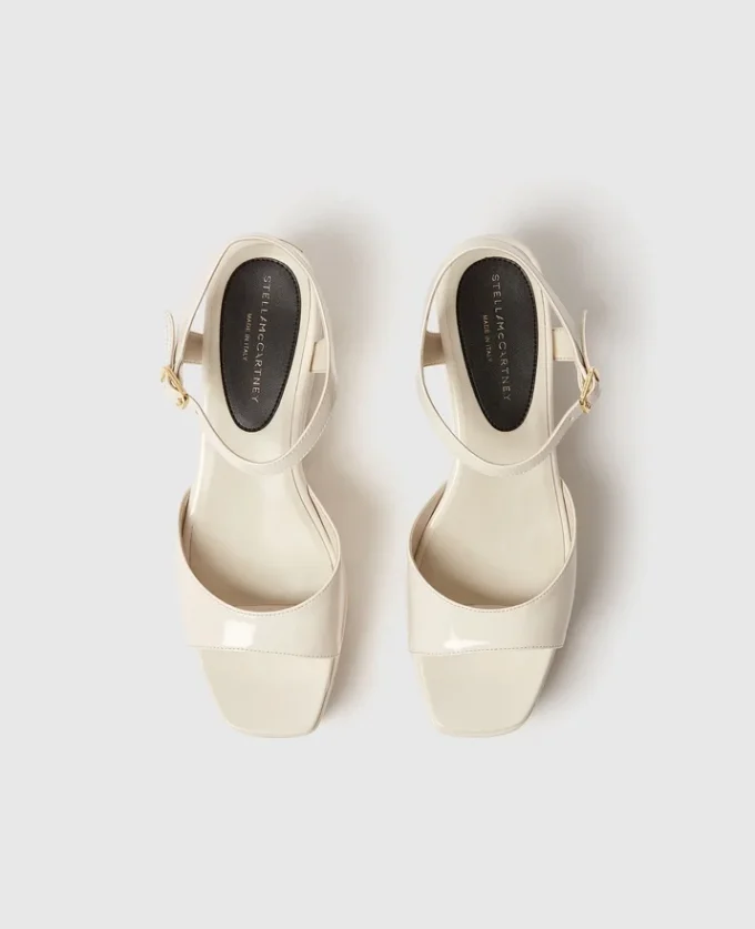 Sandali con plateau in vernice Elyse Sandali con plateau in vernice Elyse