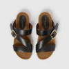 Sandali Gaia con fibbia e tallone scoperto Sandali Gaia con fibbia e tallone scoperto