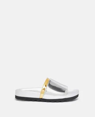 Sandali slide-on bicolori Sandali slide-on bicolori