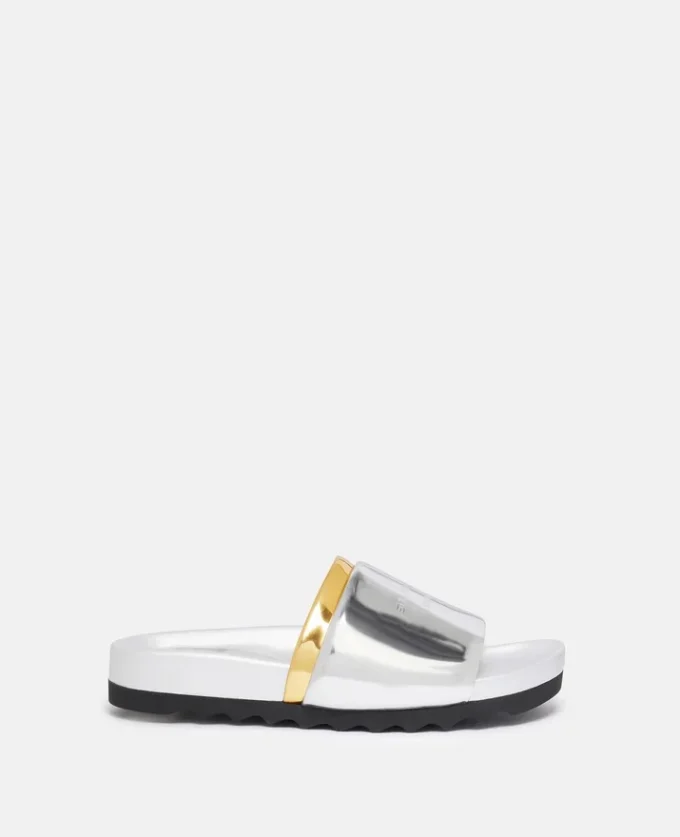 Sandali slide-on bicolori Sandali slide-on bicolori