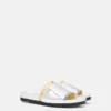 Sandali slide-on bicolori Sandali slide-on bicolori