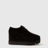 Scarpe con plateau in velluto Elyse