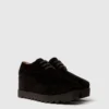 Scarpe con plateau in velluto Elyse