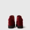 Scarpe con plateau in velluto Elyse