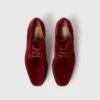 Scarpe con plateau in velluto Elyse
