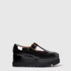Scarpe Mary Jane con plateau e cinturino a T Elyse Scarpe Mary Jane con plateau e cinturino a T Elyse