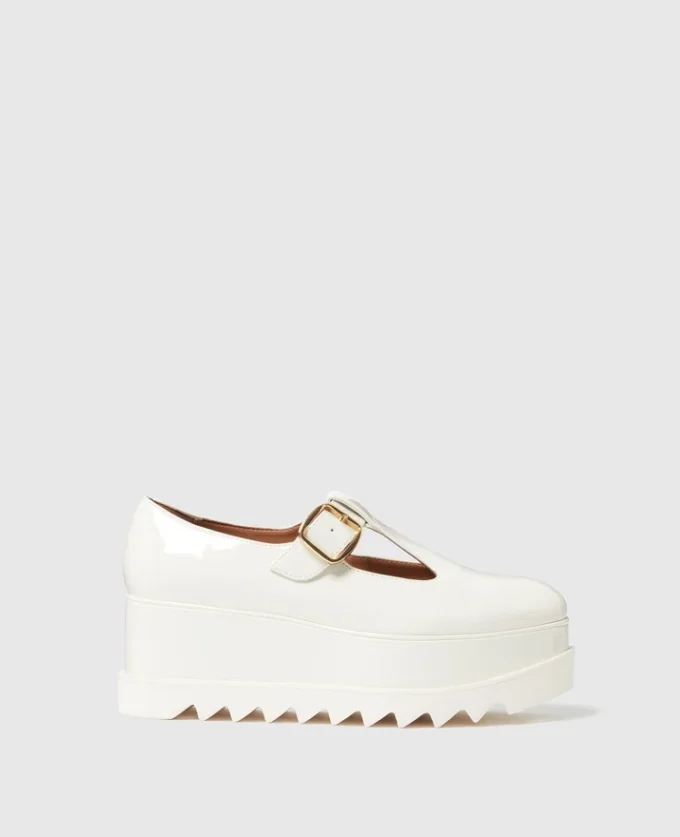 Scarpe Mary Jane con plateau e cinturino a T Elyse Scarpe Mary Jane con plateau e cinturino a T Elyse