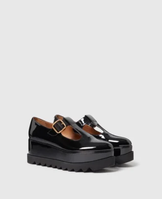 Scarpe Mary Jane con plateau e cinturino a T Elyse