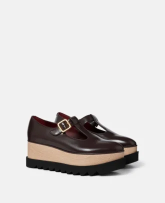 Scarpe Mary Jane con plateau e cinturino a T Elyse