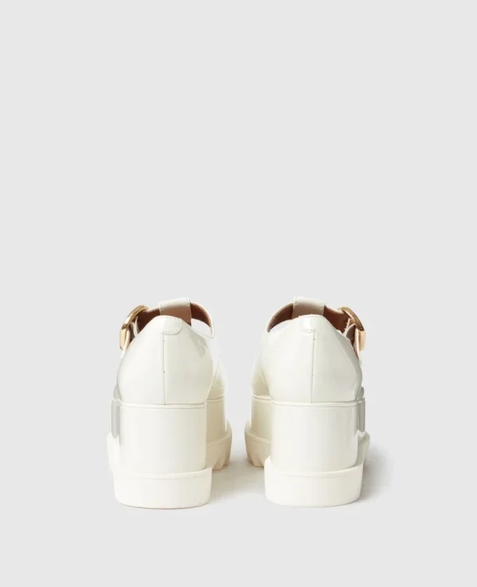 Scarpe Mary Jane con plateau e cinturino a T Elyse Scarpe Mary Jane con plateau e cinturino a T Elyse