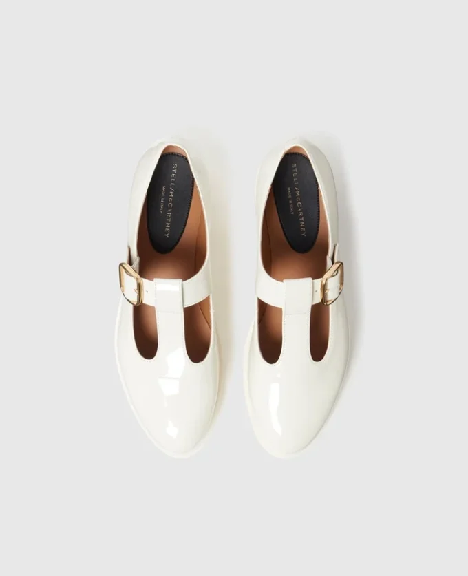 Scarpe Mary Jane con plateau e cinturino a T Elyse Scarpe Mary Jane con plateau e cinturino a T Elyse
