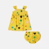 Set abito con motivo a stelle e bloomers