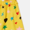 Set abito con motivo a stelle e bloomers