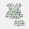 Set abito con stampa Stella Vine e bloomers Set abito con stampa Stella Vine e bloomers