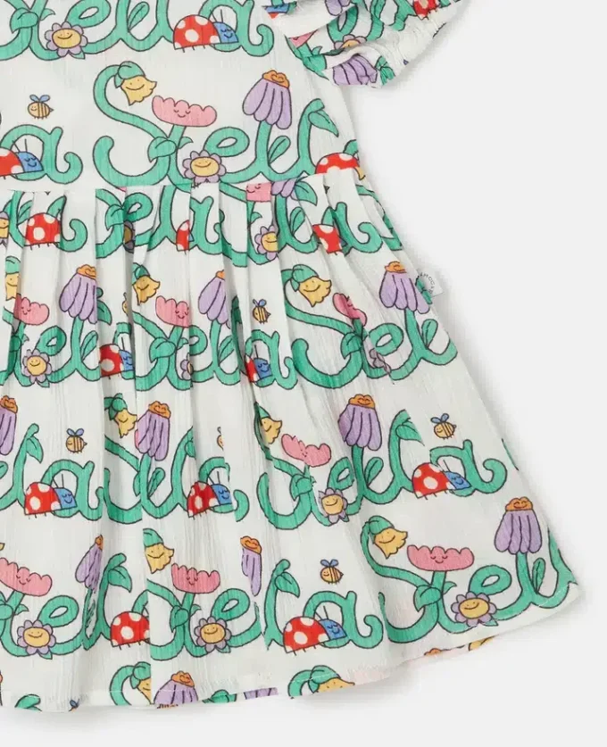 Set abito con stampa Stella Vine e bloomers Set abito con stampa Stella Vine e bloomers
