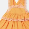 Set abito in popeline e bloomers Set abito in popeline e bloomers