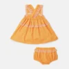 Set abito in popeline e bloomers Set abito in popeline e bloomers