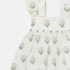 Set con abito senza maniche e bloomers Daisies Set con abito senza maniche e bloomers Daisies