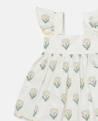 Set con abito senza maniche e bloomers Daisies Set con abito senza maniche e bloomers Daisies