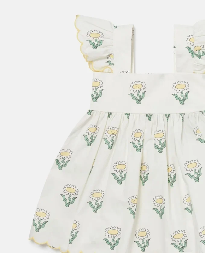 Set con abito senza maniche e bloomers Daisies Set con abito senza maniche e bloomers Daisies