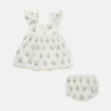 Set con abito senza maniche e bloomers Daisies Set con abito senza maniche e bloomers Daisies