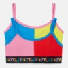 Set reggiseno in cotone color block Set reggiseno in cotone color block