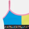 Set reggiseno in cotone color block Set reggiseno in cotone color block