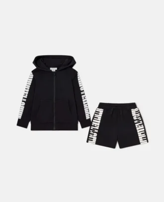 Set tuta con nastro con logo