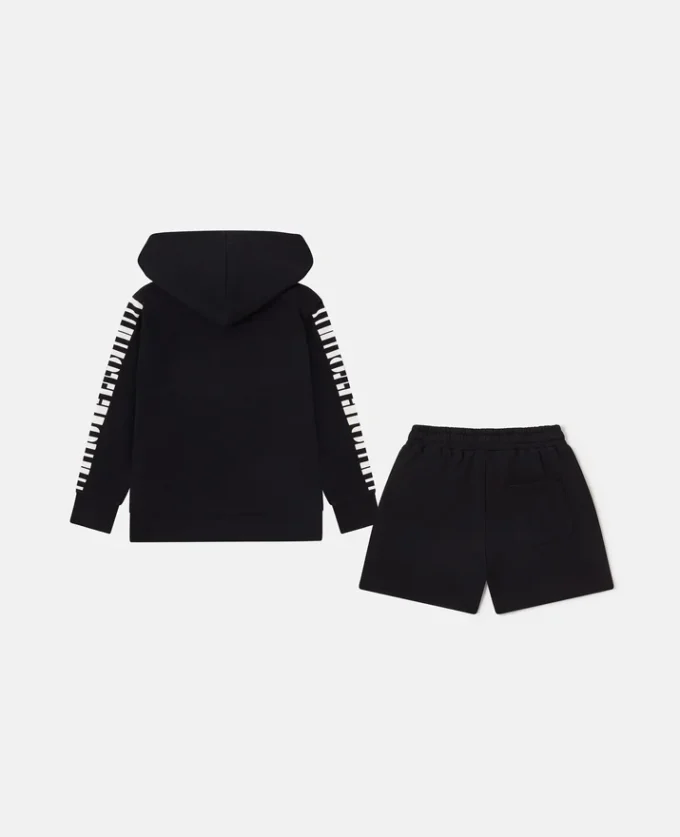 Set tuta con nastro con logo Set tuta con nastro con logo