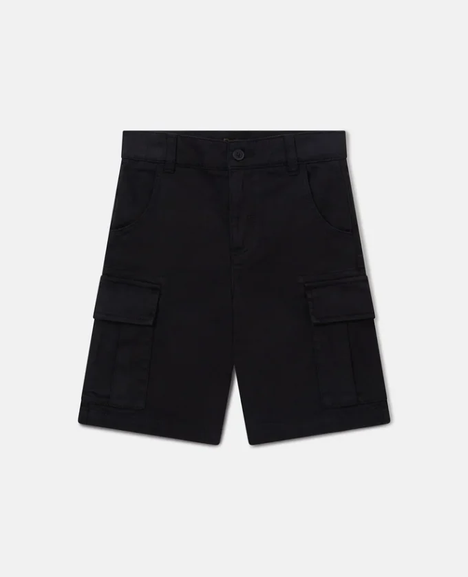 Shorts cargo in gabardine Shorts cargo in gabardine