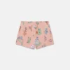 Shorts con coulisse e stampa bosco Shorts con coulisse e stampa bosco