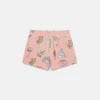 Shorts con coulisse e stampa bosco Shorts con coulisse e stampa bosco