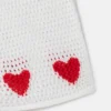 Shorts con cuori all’uncinetto Shorts con cuori all’uncinetto