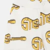 Shorts con stampa chitarra Shorts con stampa chitarra