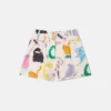 Shorts con stampa gatti