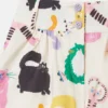 Shorts con stampa gatti