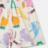 Shorts con stampa gatti