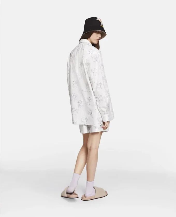 Shorts con stampa Sheep Can Never Sleep Shorts con stampa Sheep Can Never Sleep