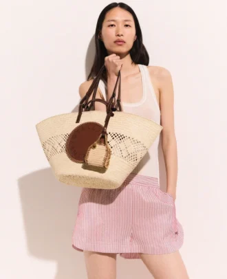 Shorts elasticizzati a righe