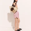 Shorts elasticizzati a righe Shorts elasticizzati a righe