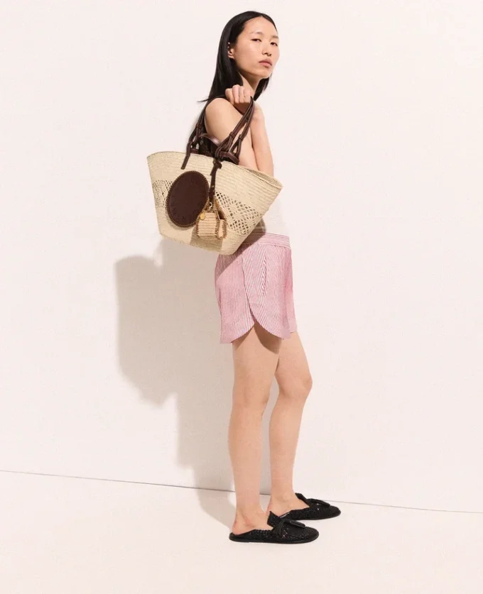 Shorts elasticizzati a righe Shorts elasticizzati a righe