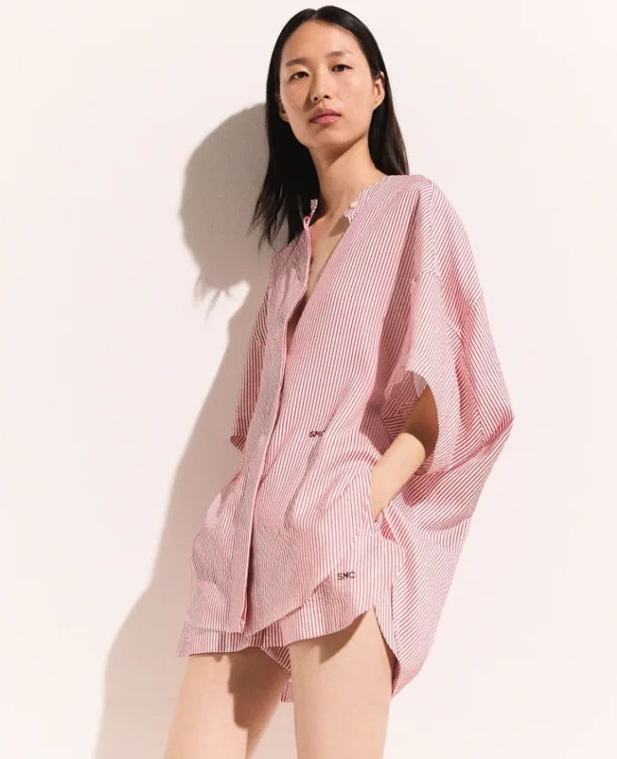 Shorts elasticizzati a righe Shorts elasticizzati a righe