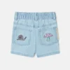 Shorts elasticizzati in denim Woodland Friends Shorts elasticizzati in denim Woodland Friends