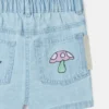 Shorts elasticizzati in denim Woodland Friends Shorts elasticizzati in denim Woodland Friends