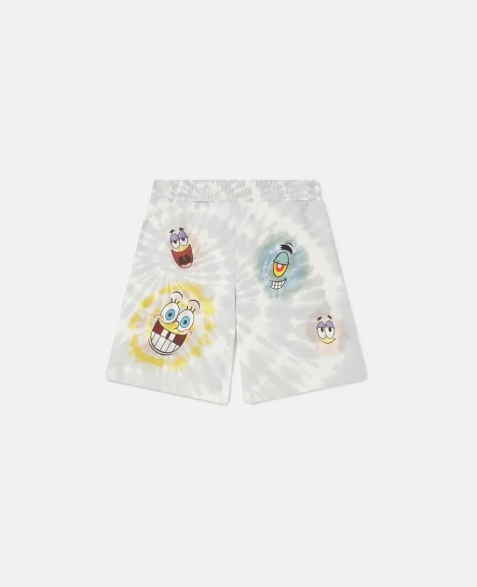 Shorts grafici tie-dye SpongeBob Shorts grafici tie-dye SpongeBob